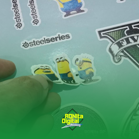 Print & Cut UV Stiker Sintetis Yupo