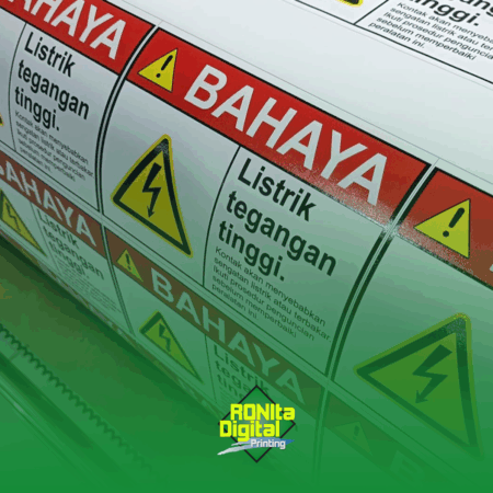 Print & Cut UV Stiker Sintetis Yupo