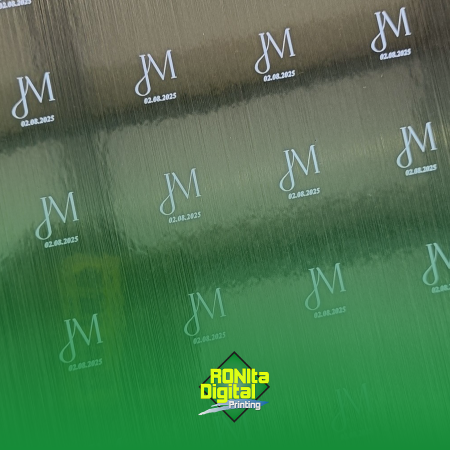 Stiker Chrome UV PSH Gold Hairline