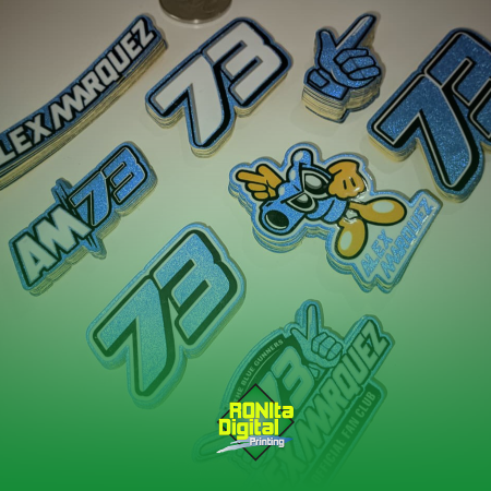 Stiker Diecut MotoGP Alex Marquez 73
