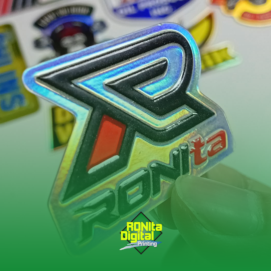 Stiker Emboss Digital Hologram - Gambar 2