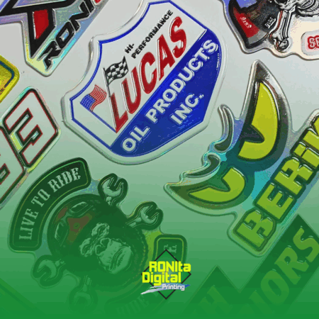 Stiker Emboss Digital Hologram