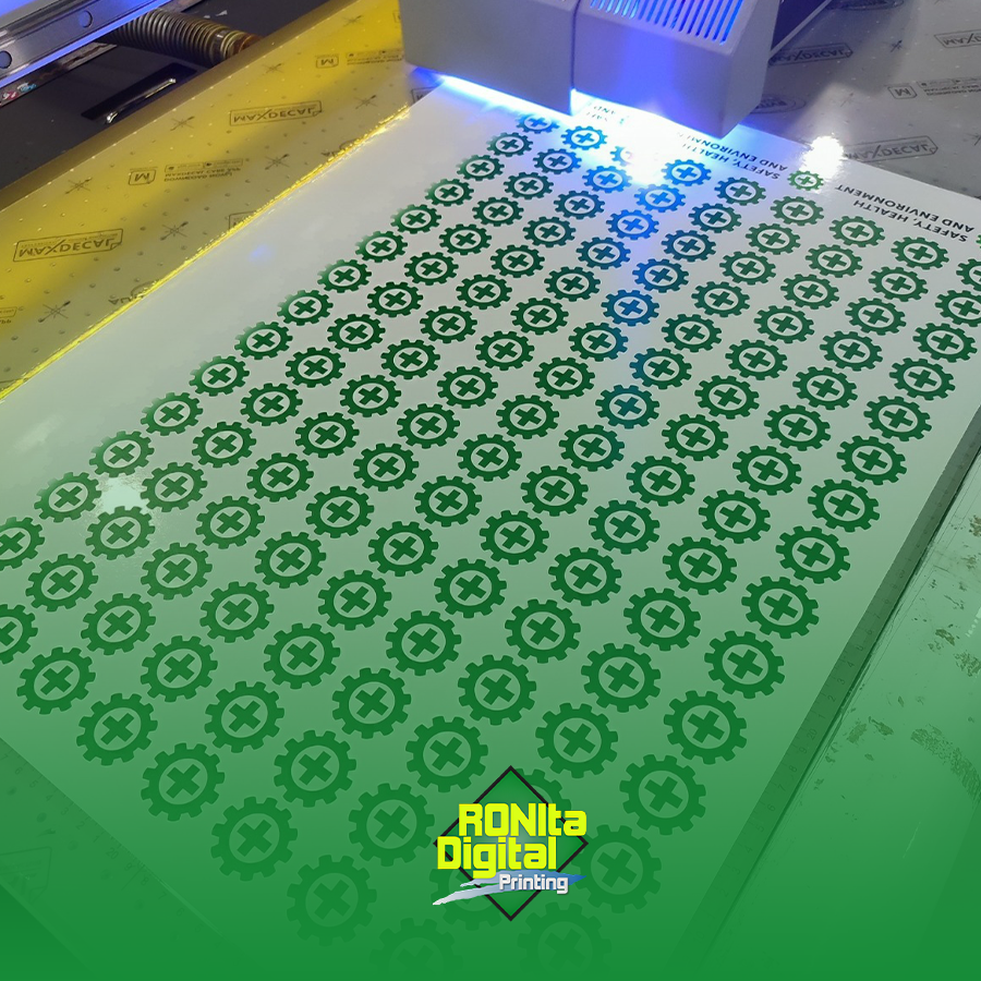 Stiker Decal Kering DTF UV CMYKWH - Gambar 3